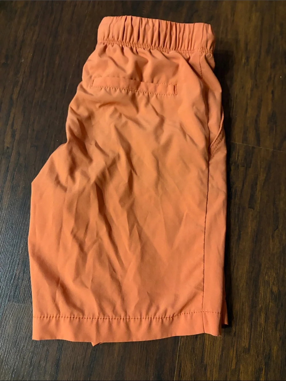 Old Navy Orange Elastic-Waist Athletic Shorts